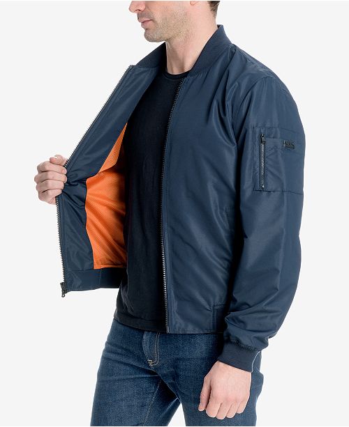 Michael Kors Men's Bomber Jacket, Created for Macy's & Reviews Coats