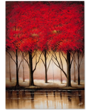 Trademark Global Rio 'serenade In Red' Canvas Art In No Color