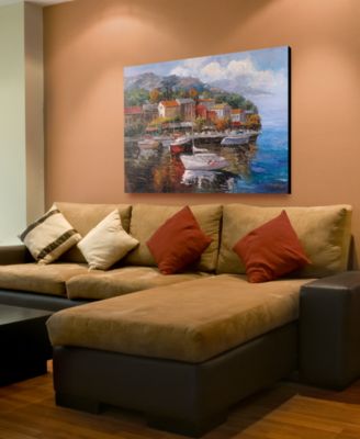 Joval 'At Sea' Canvas Art - 35" x 47" x 2"