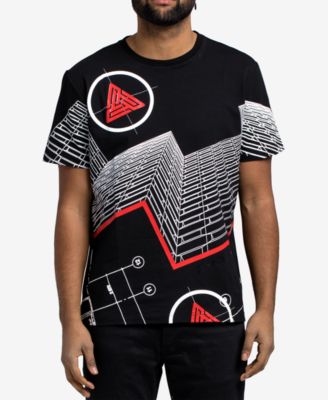 Black Pyramid - Men's Futuristic T-Shirt