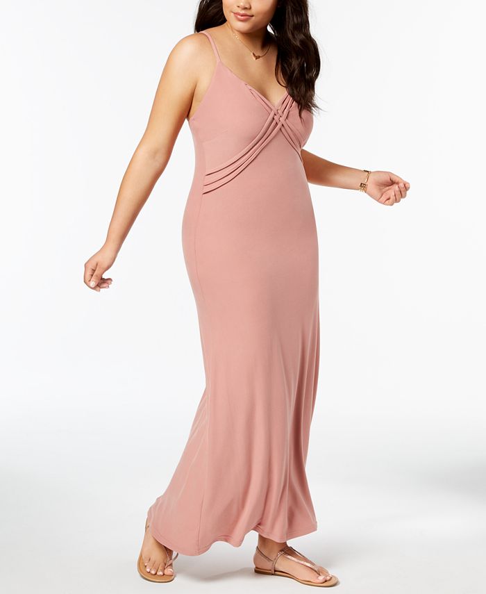 Planet Gold Trendy Plus Size Cross Front Maxi Dress Macy s