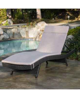 Pietro Outdoor Chaise Lounge with Cushion