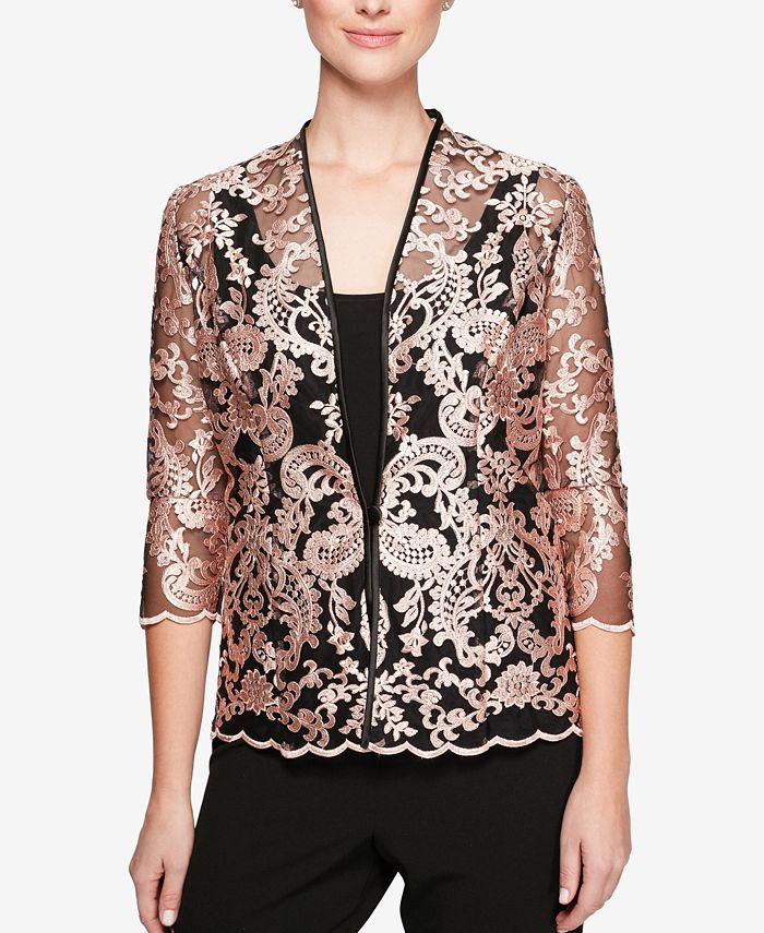 alex evenings tops and jackets