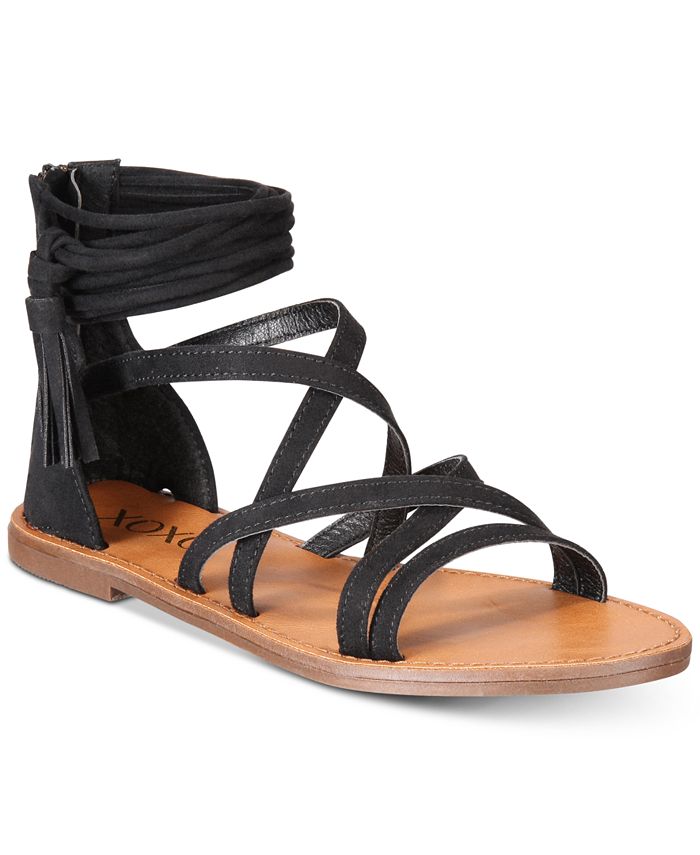 XOXO Cierra Flat Sandals - Macy's