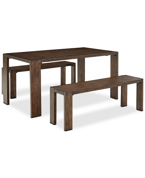 Furniture Closeout Crosby Dining Furniture 3 Pc Set Table 2