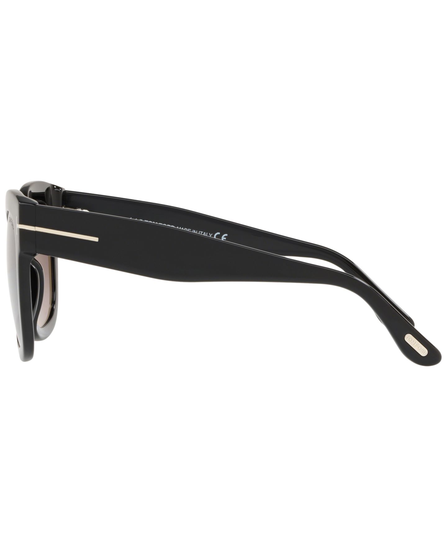 Женские солнцезащитные очки Tom Ford Sunglasses, FT0613 52, цвет: Чёрный / Серый — фото 6