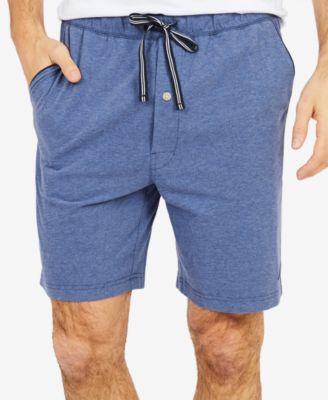 mens knit sleep shorts