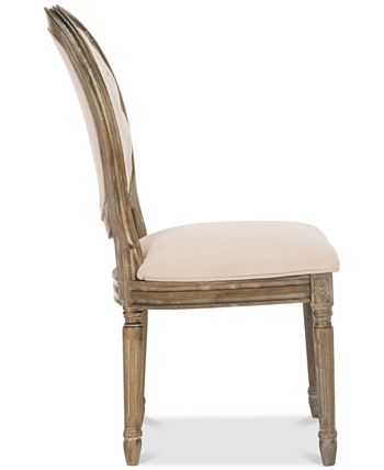 Safavieh - Claudius Side Chair (Set Of 2), Quick Ship