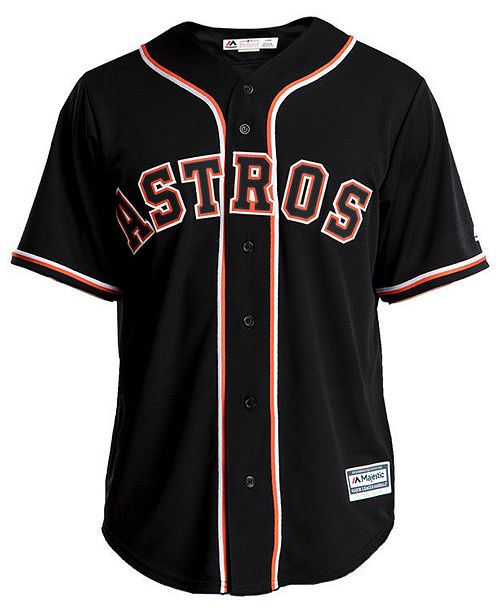 Majestic Men's Carlos Correa Houston Astros Pitch Black Jersey