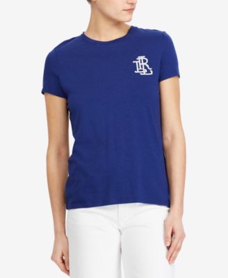 Lauren Ralph Lauren - Petite Monogram T-Shirt