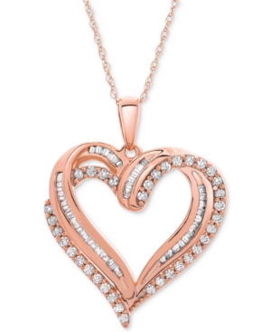 image of Diamond Heart Pendant 18