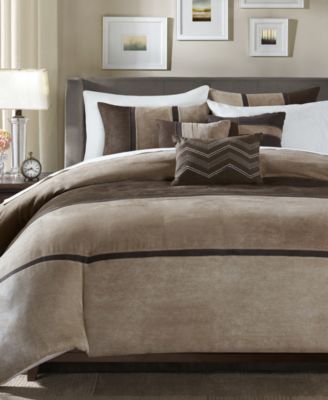 Madison Park Palisades Duvet Cover Sets Bedding In Brown