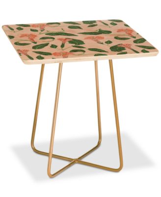Deny Designs - Holli Zollinger Desert Moonflower Square Side Table
