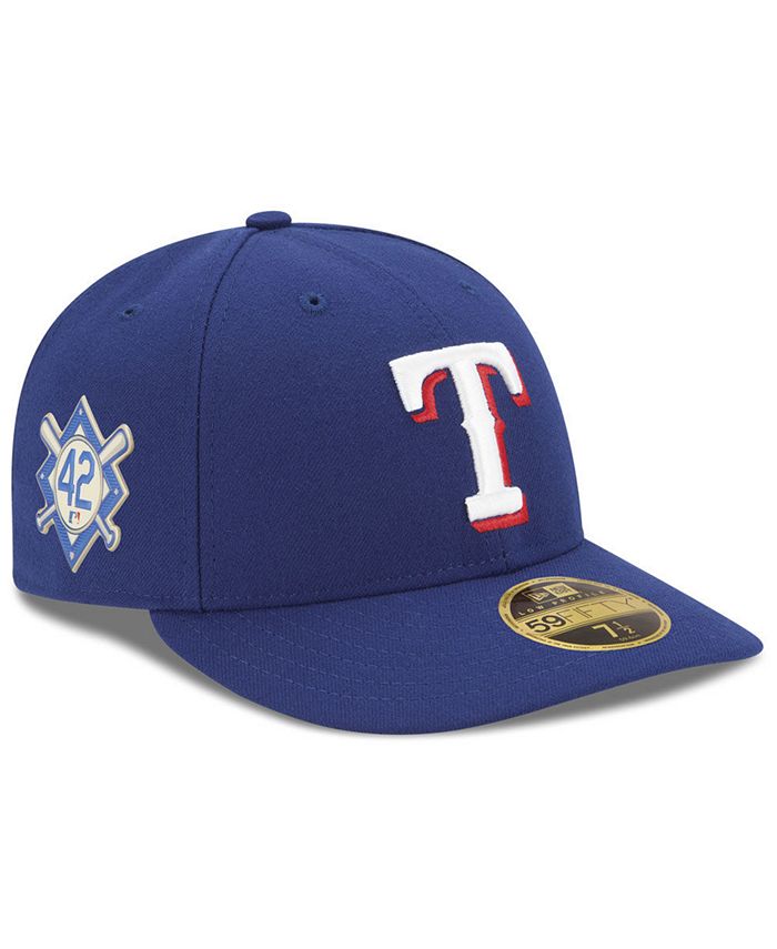 New Era Texas Rangers Jackie Robinson Day Low Profile 59FIFTY FITTED ...