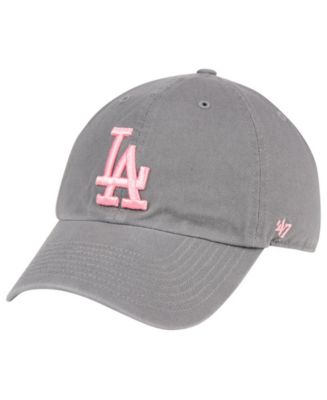 47 Brand Los Angeles Dodgers Pink Series Cap - Macy's