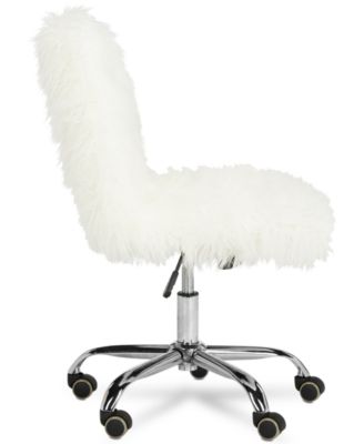Hanna Faux Fur Office Chair