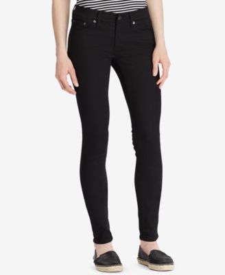 ralph lauren black skinny jeans