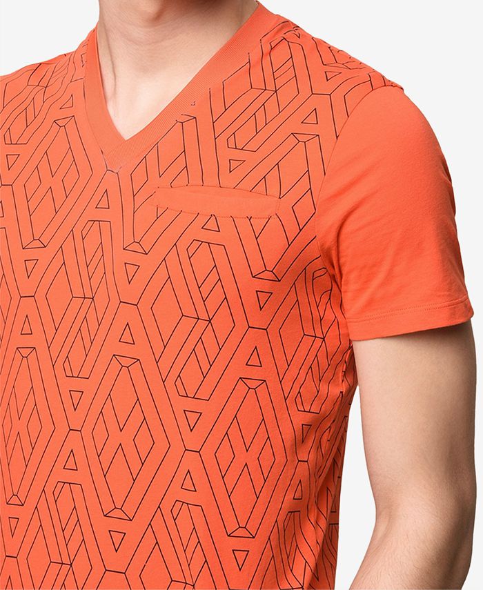 A|X Armani Exchange Men's Slim-Fit V-Neck T-Shirt - Macy's