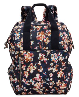 vera bradley lighten up frame backpack