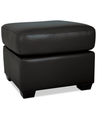 Furniture - Orid 23" Leather Ottoman