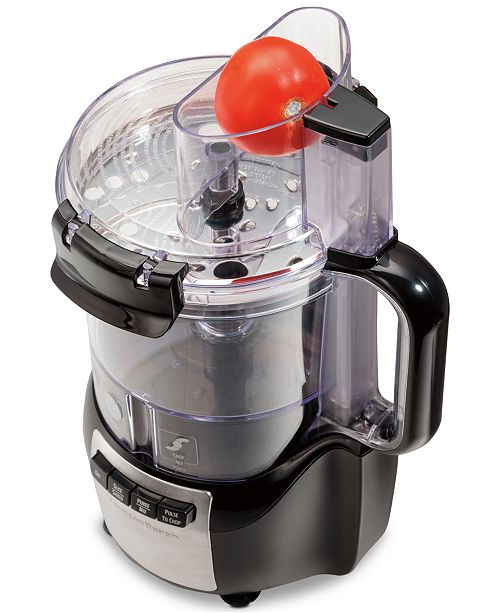 Hamilton Beach Stack Snap 10 Cup Food Processor Reviews Small Appliances Kitchen Macy S