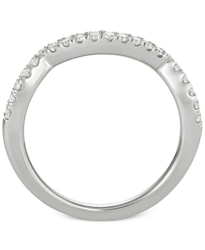 Macy's Diamond 3Pc. Bridal Set (2-1/4 ct. t.w.) in 14k White Gold - Macy's