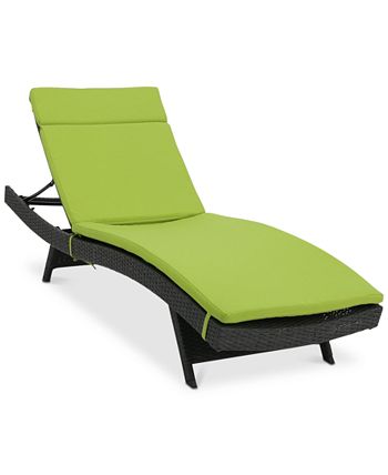Noble House - Lunada Bay Outdoor Chaise Lounge, Quick Ship
