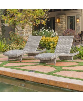 Trevor Outdoor Chaise Lounge (Set Of 2)