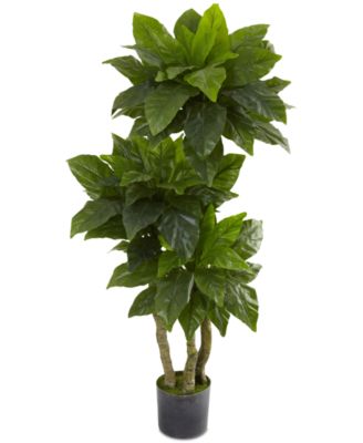 Nearly Natural - 5' Artificial Bird Nest UV-Resistant Indoor/Outdoor Tree
