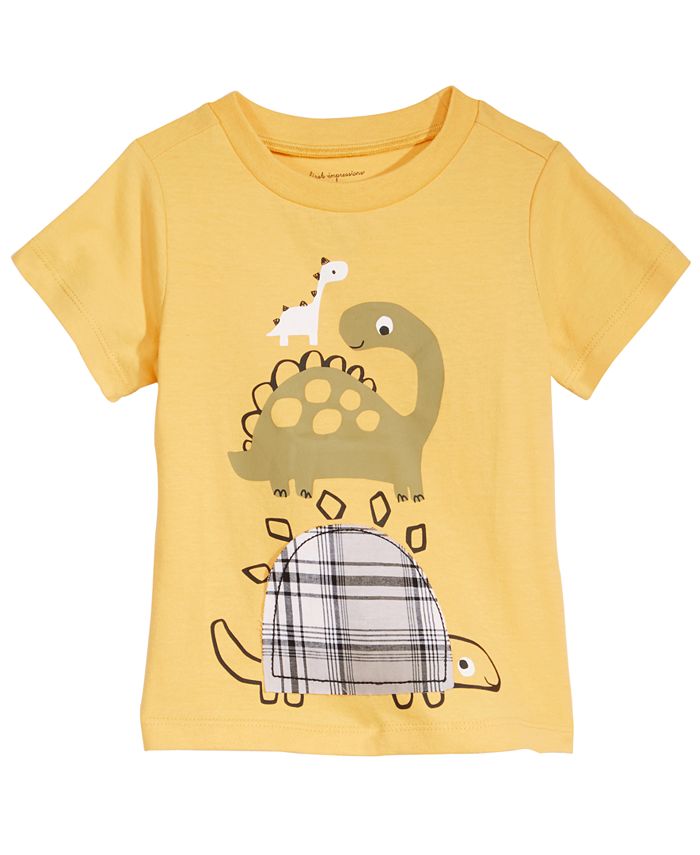 First Impressions Baby Boys Graphic-Print Cotton T-Shirt, Created for ...