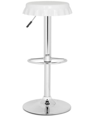 Safavieh - Carrick Swivel Bar Stool, Quick Ship