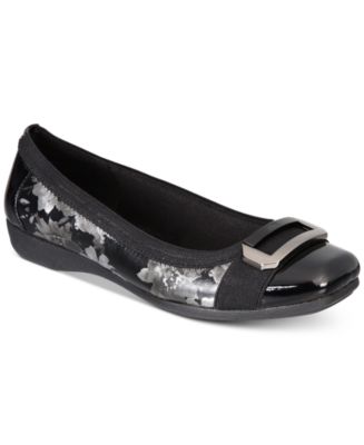 anne klein sport uplift buckle flats