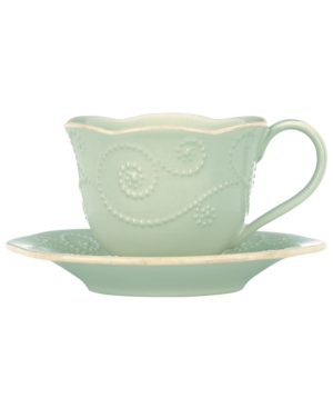 Lenox Dinnerware, French Perle Cup and Saucer Set