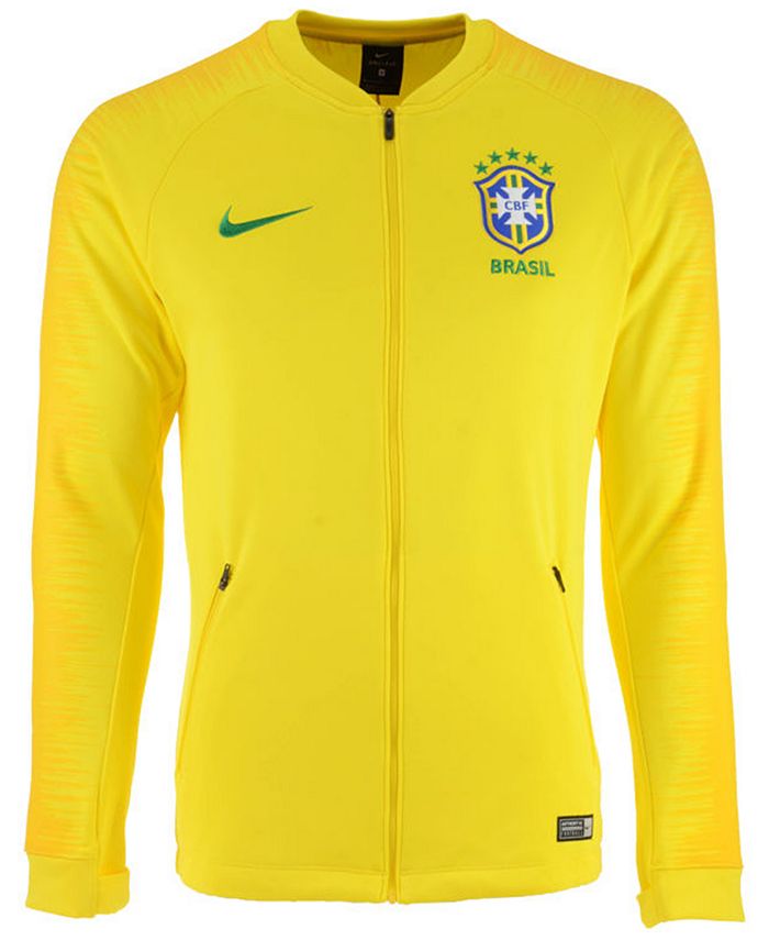 Nike Men's Brazil National Team Anthem Jacket - Macy's
