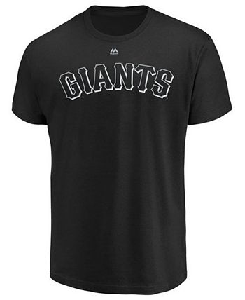 Majestic Men's Buster Posey San Francisco Giants Pitch Black Player T-Shirt  - Macy's