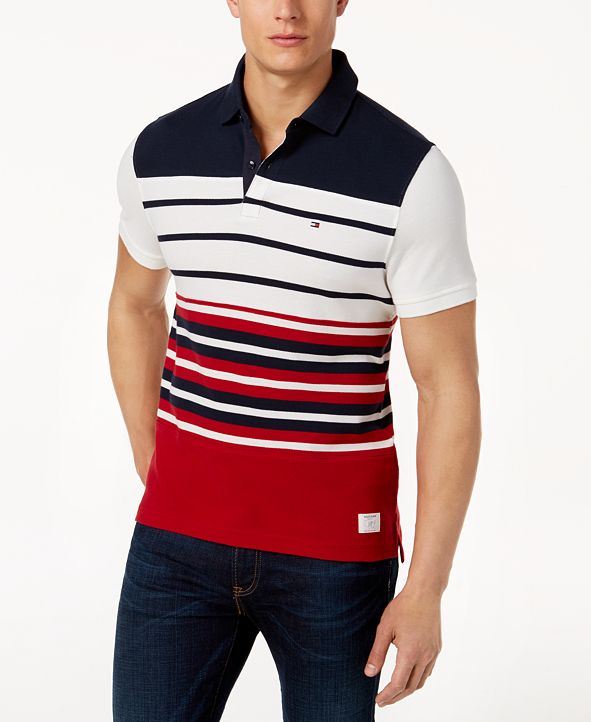 Tommy Hilfiger Men's Cameron Slim Fit Polo, Created for Macy's ...