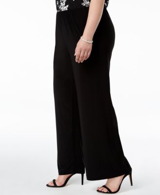 Plus Size Wide-Leg Pants