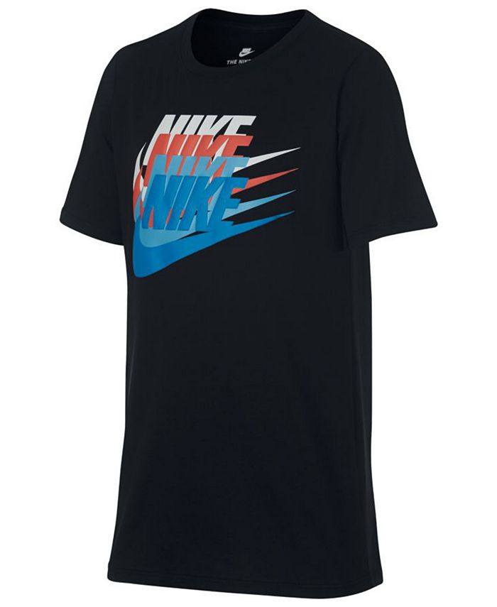 Nike Big Boys Graphic-Print Cotton T-Shirt & Reviews - Shirts & Tops ...