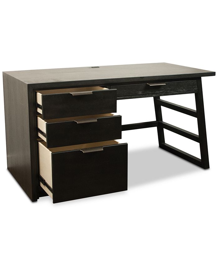 Furniture Ridgeway Home Office Single Pedestal Desk & Reviews