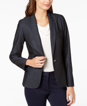 Calvin Klein One-Button Blazer