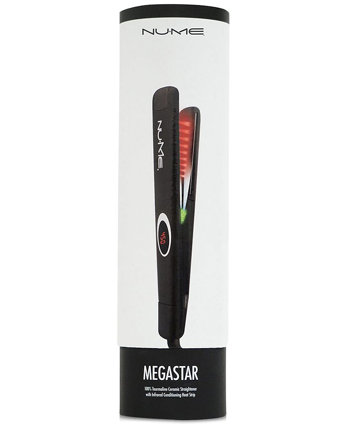 NuMe Megastar Hair Straightener (Black), from PUREBEAUTY Salon & Spa