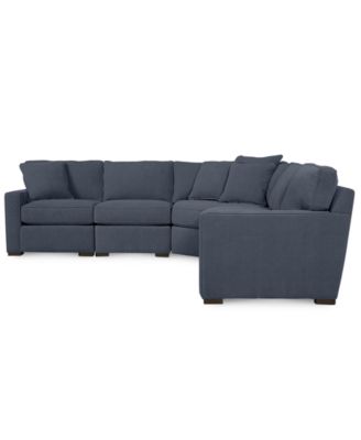 Radley Fabric 5-Piece Sectional Sofa