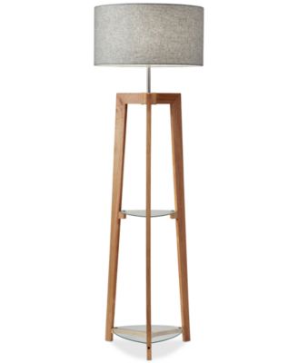 Adesso - Henderson Shelf Floor Lamp