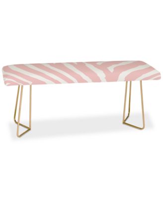 Deny Designs - Natalie Baca Zebra Stripes Bench