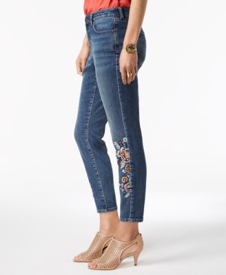 style and co curvy fit skinny jeans