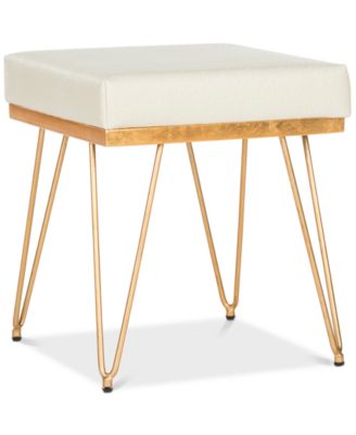 Safavieh - Adnan Square Bench, Quick Ship