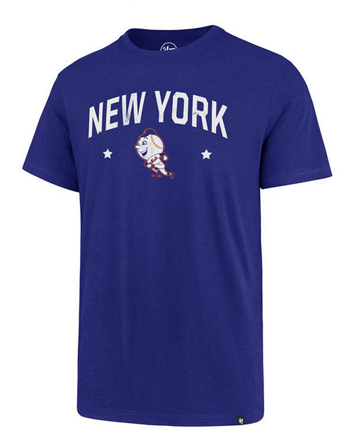 '47 Brand Men's New York Mets Coop MVP Collection T-Shirt & Reviews ...