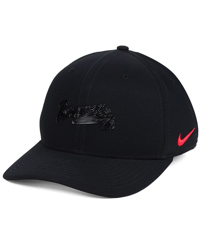 Nike Atlanta Braves Classic SwooshFlex Cap - Macy's