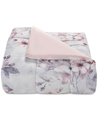 Sunham Macy's Colesville Floral/Solid 3-Pc. Comforter Sets