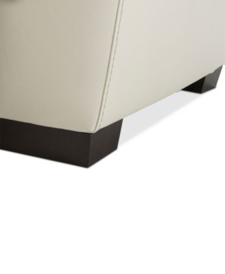 CLOSEOUT! Julius II 5-Pc. Leather Chaise Sectional Sofa With 1 Power Recliner, Power Headrest & USB Power Outlet